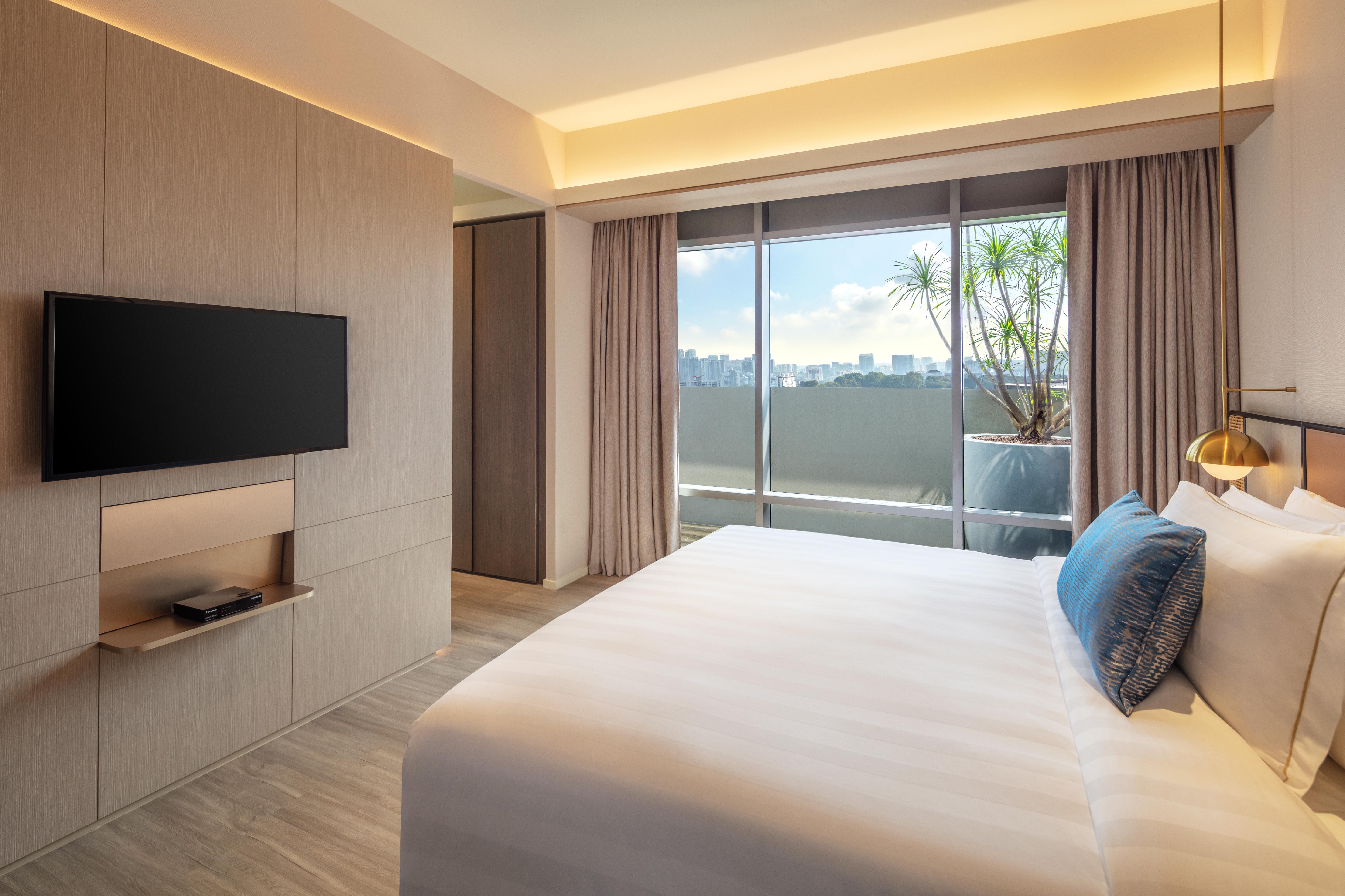 Pan Pacific Serviced Suites Orchard, Singapura Exterior foto